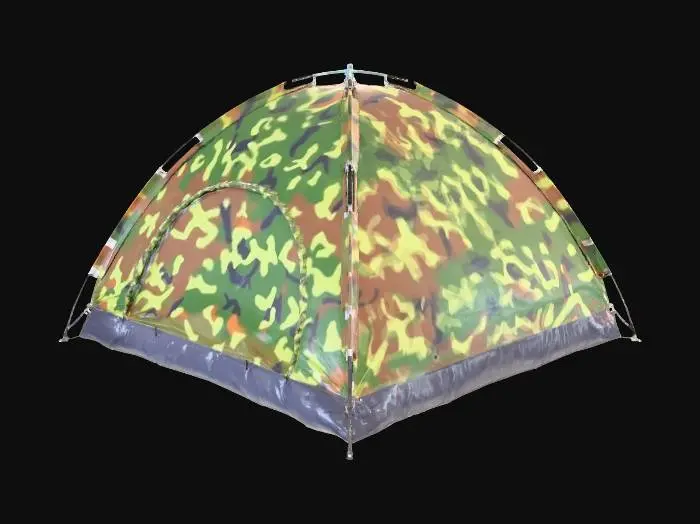 3D model for Camouflage Dome Tent