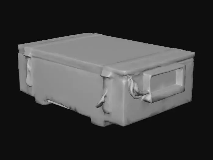 3D model for Military Ammo Crate