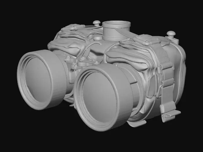 3D model for Military Camera Binoculars