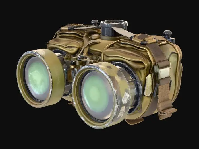 3D model for Military Camera Binoculars