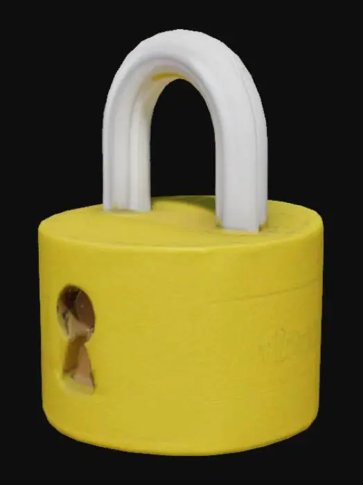 3D model for Padlock Emoji