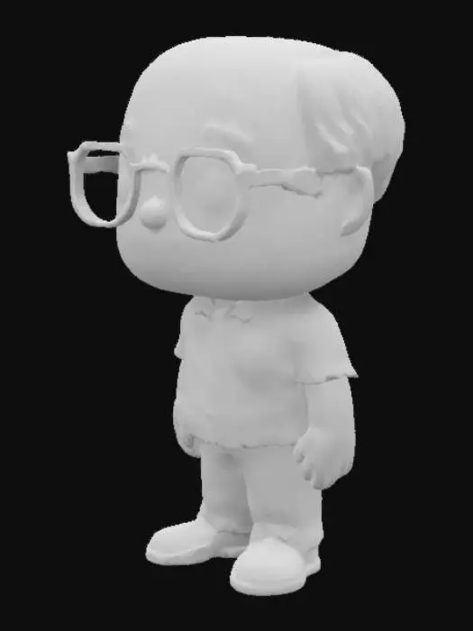 3D model for Grandpa Figure