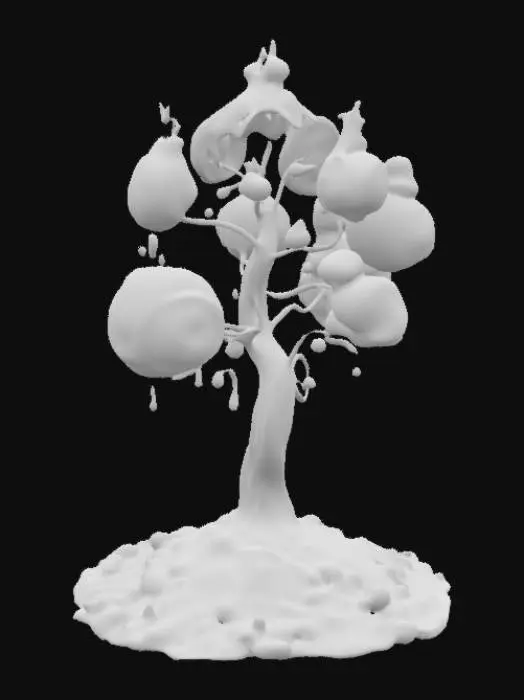 3D model for Candy Lollipop Tree