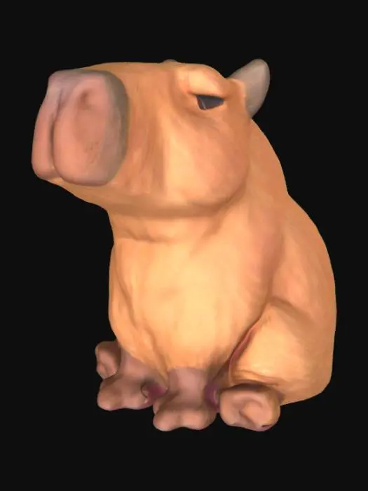 3D model for Capybara Charm