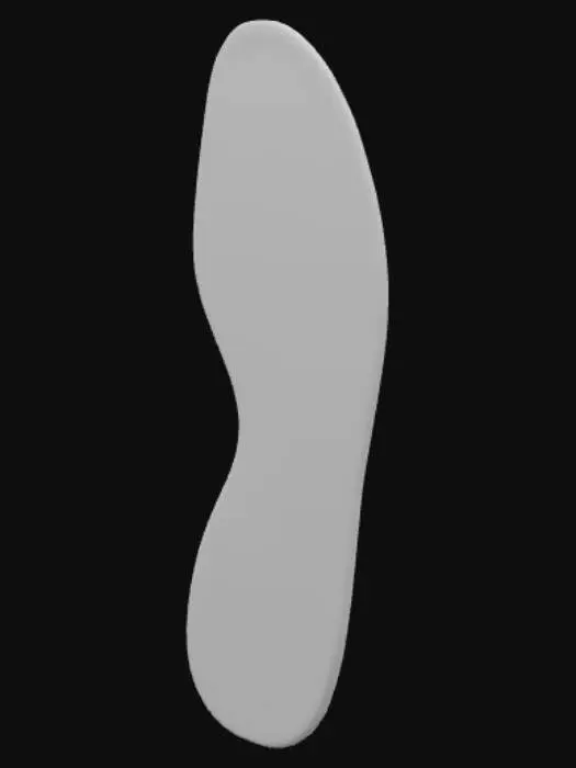 3D model for Footprint Silhouette