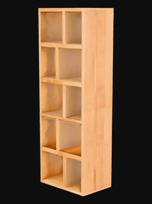 3D model for Bookshelf Maze
