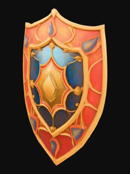 3D model for Enchanted Heraldry Shield