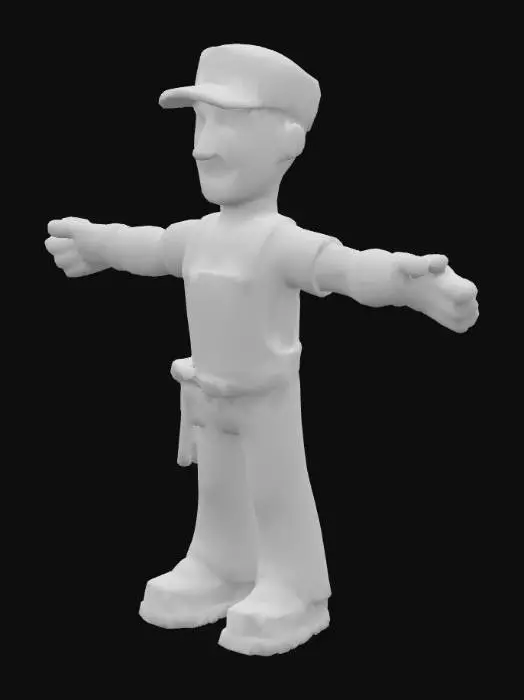 3D model for Handy Mechanic, #PBR#