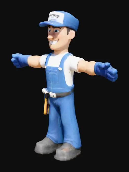 3D model for Handy Mechanic, #PBR#