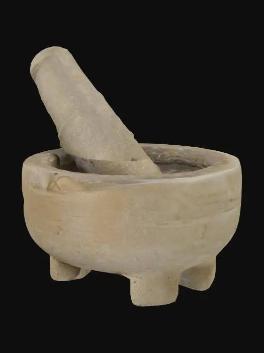 3D model for Mortar and Pestle Set, #PBR#