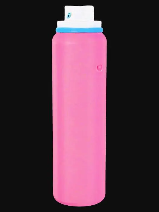 3D model for Pink Spray Can Illustration, #PBR#, #PBR#