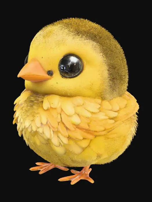 3D model for Sunny Chick