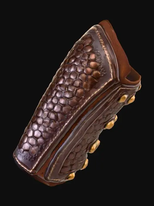 3D model for Leather Bracer