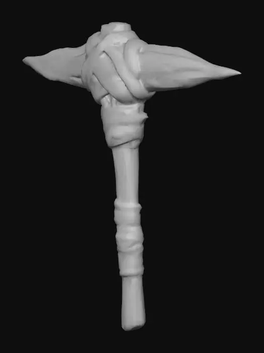 3D model for Stone Age Pickaxe
