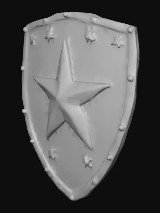 3D model for Star Shield