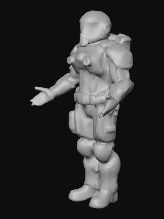 3D model for M.A.S.K, fire fighting unit, Mobile Armored Kommand, helmet,  rogue, spectre, futuristic, armor, helmet, techwear, full body, 3d, dark colors, low poly, M.A.S.K, 80s, Mask cartoon, fortnite