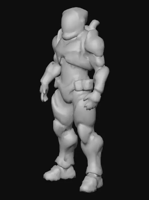 3D model for M.A.S.K, fire fighting unit, Mobile Armored Kommand, helmet,  rogue, spectre, futuristic, armor, helmet, techwear, full body, 3d, dark colors, low poly, M.A.S.K, 80s, Mask cartoon, fortnite