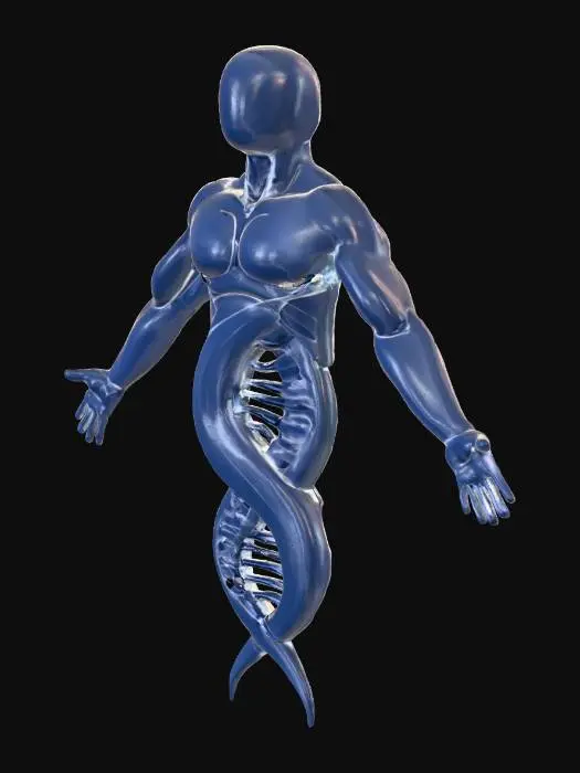 3D model for Human DNA Fusion