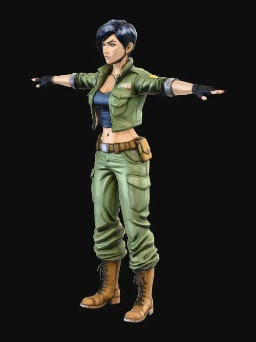 3D model for Resilient Warrior