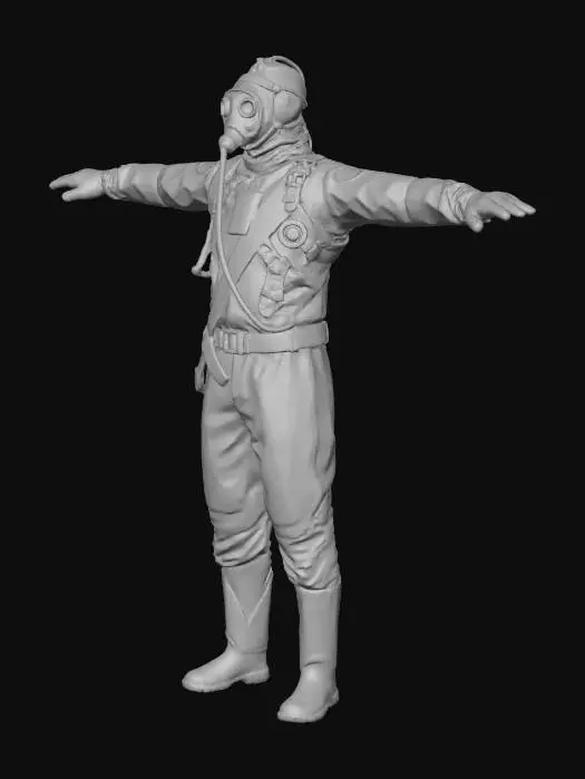 3D model for Hazmat Canine