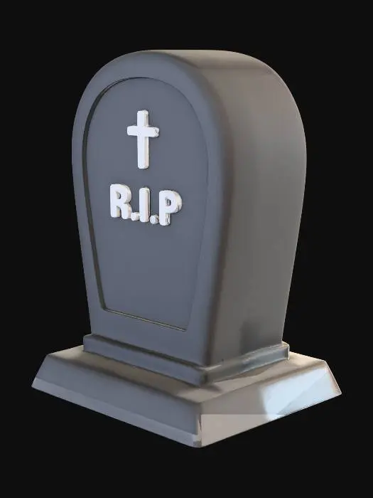 3D model for Tombstone Icon