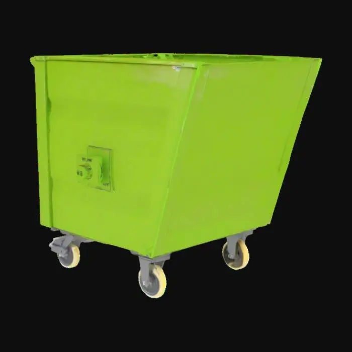 3D model for Green Industrial Bin