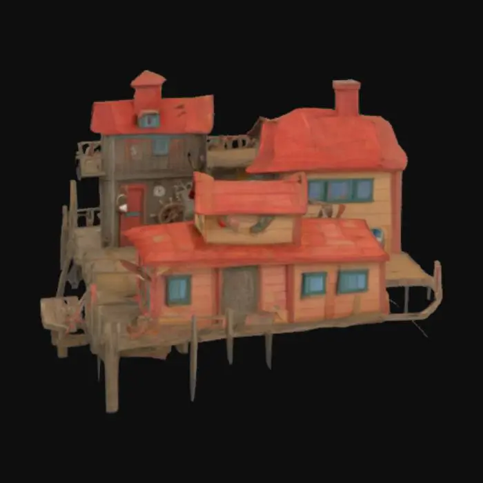 3D model for Dockside Haven
