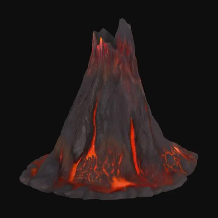3D model for Volcanic Majesty