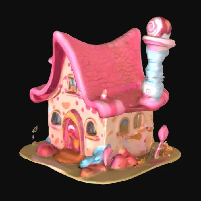 3D model for Candy Cottage