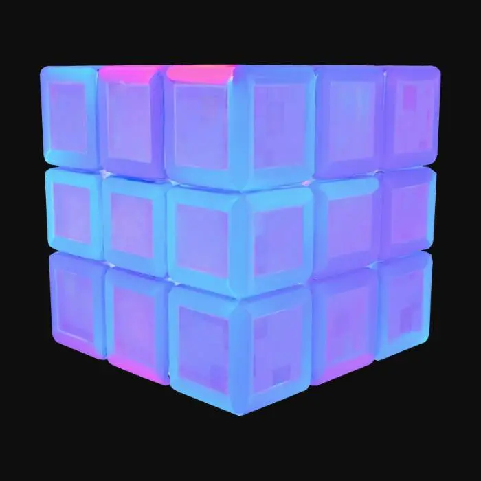 3D model for Prismatic Cubes