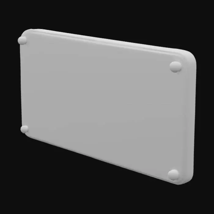 3D model for Copper Plate