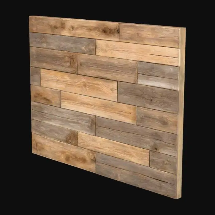3D model for Rustic Plank Patterns