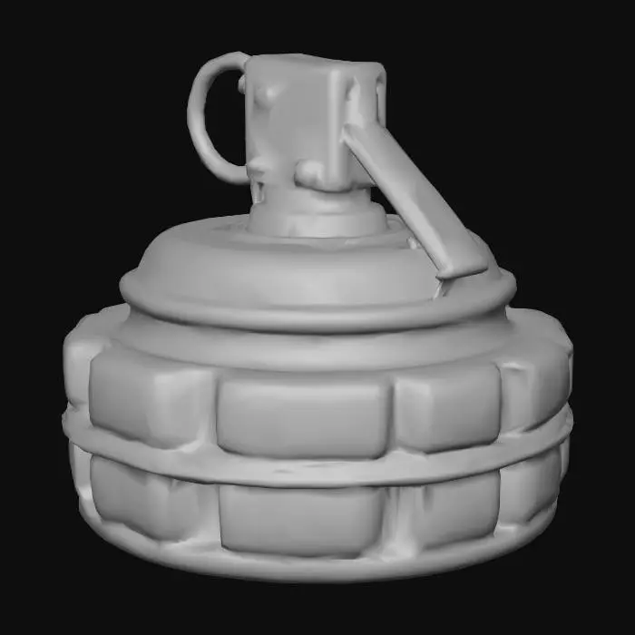 3D model for Fragmentation Grenade