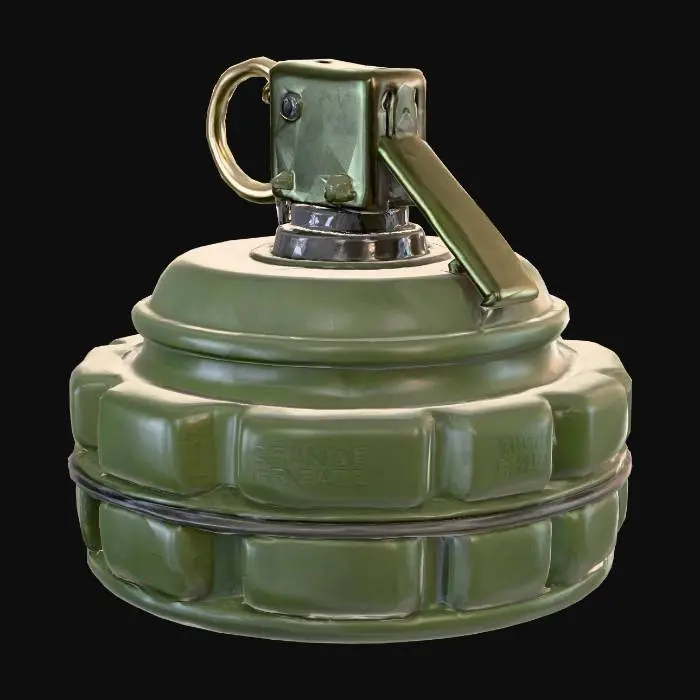 3D model for Fragmentation Grenade