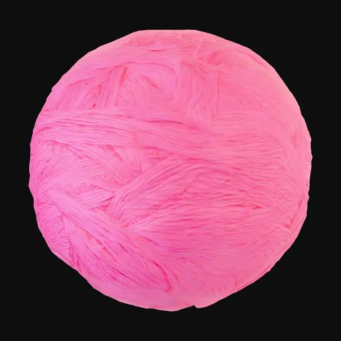 3D model for Pink Yarn Sphere