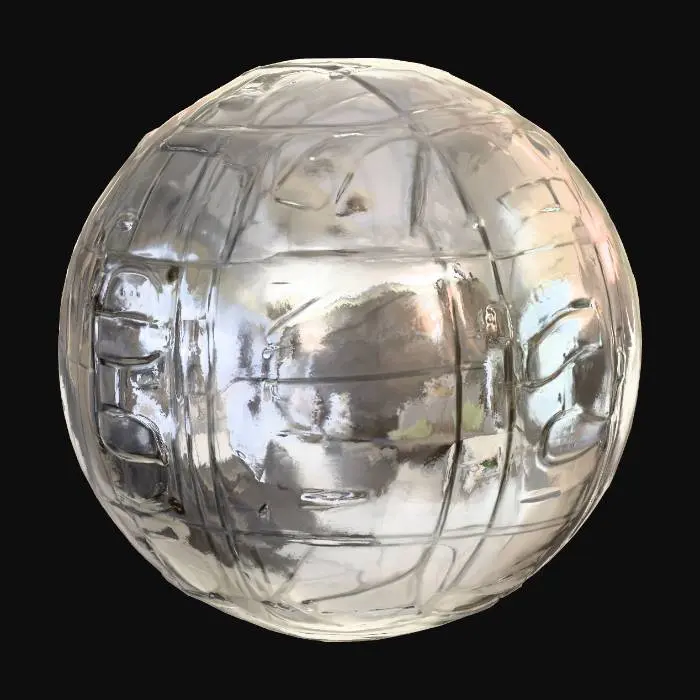 3D model for Blue Hamster Ball