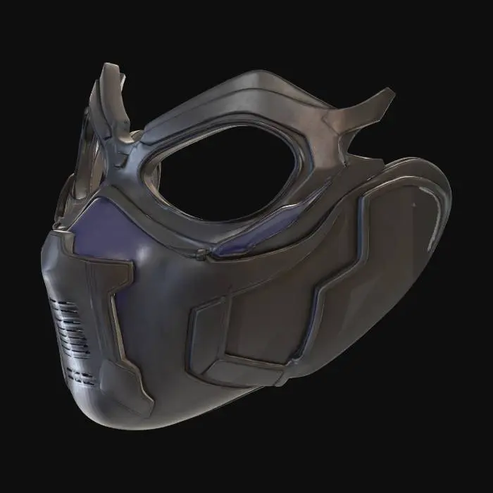 3D model for Cybernetic Faceplate