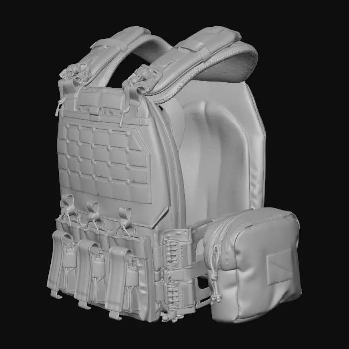 3D model for Tactical Gear Vest