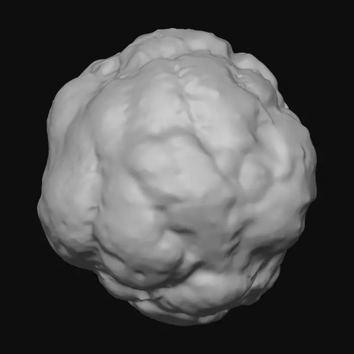 3D model for Alien Wasteland Sphere