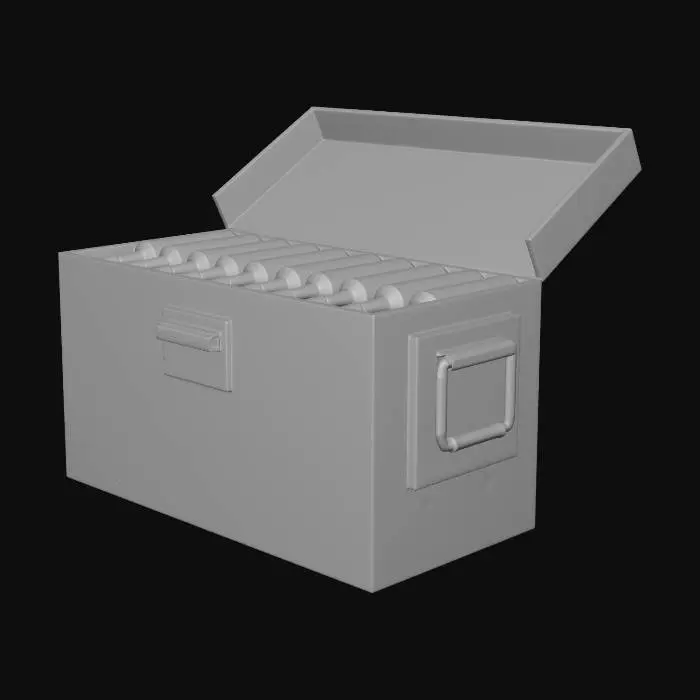 3D model for Ammo Box