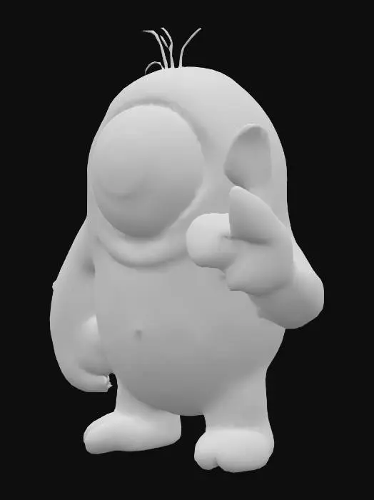 3D model for Cyclopean Cheer