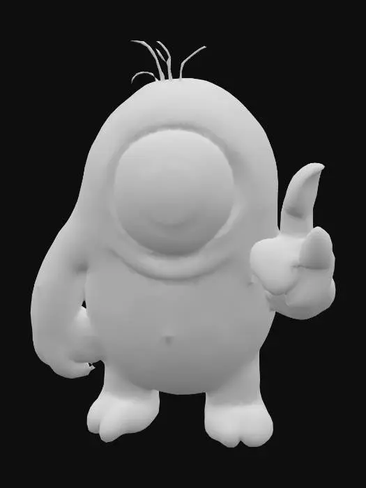 3D model for Cyclopean Cheer