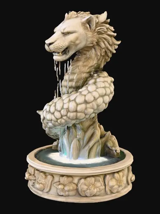 3D model for monster springbrunnen