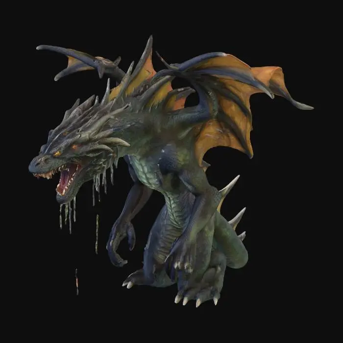 3D model for monster springbrunnen