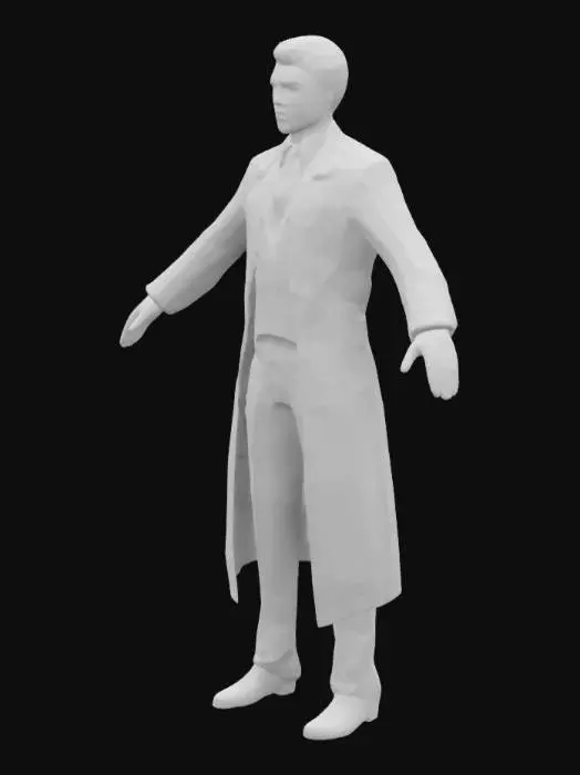 3D model for Scientist Model