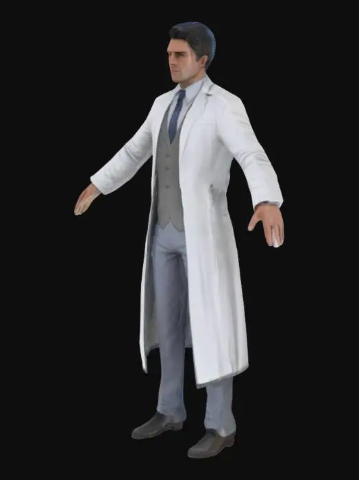 3D model for Scientist Model