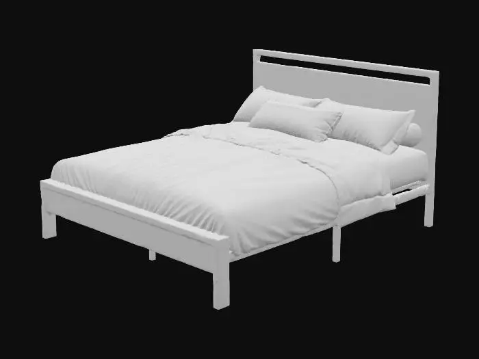 3D model for Metal+Frame+Platform+Bed+with+Wood+Headboard-1796832840-1807700799.webp