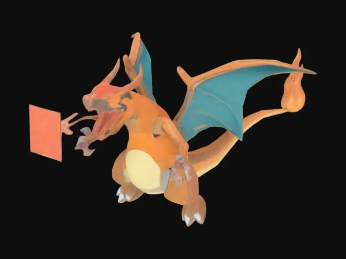 3D model for Charizard