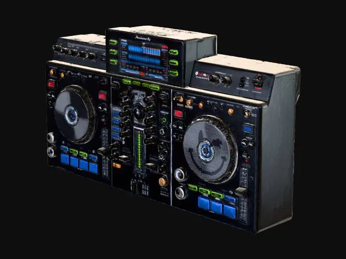 3D model for DJ Controller Setup