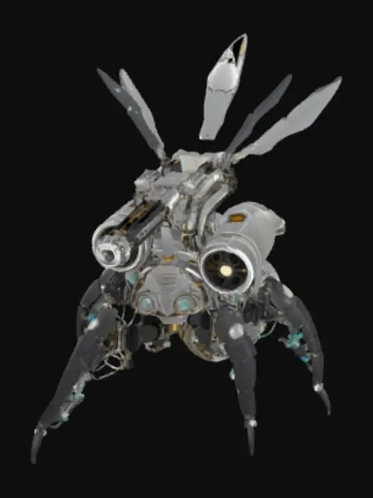 3D model for Cybernetic Wasp